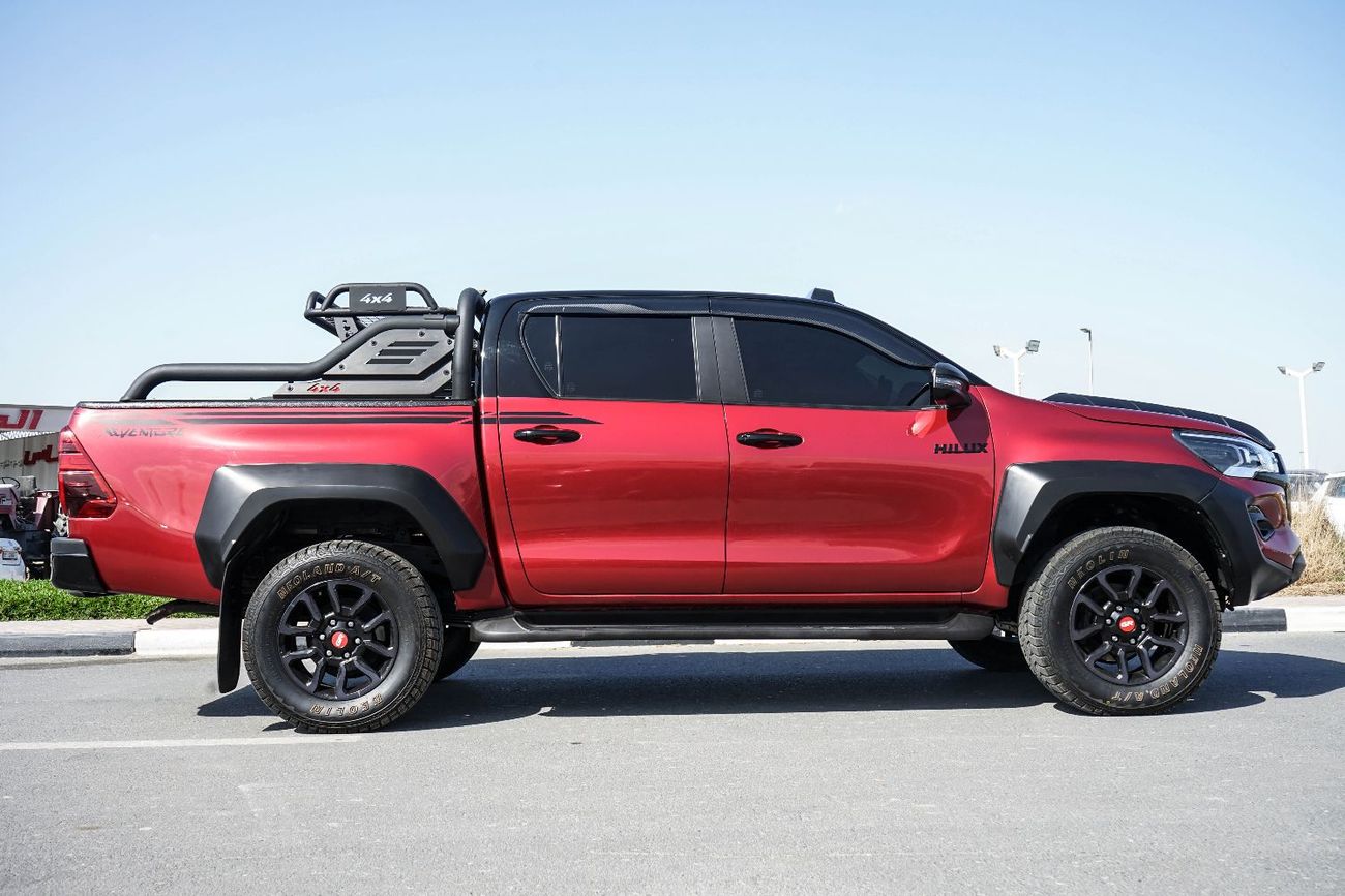 تويوتا هيلوكس The Toyota Hilux is a legendary, tough, and reliable mid-size body-on-frame pickup truck known for i