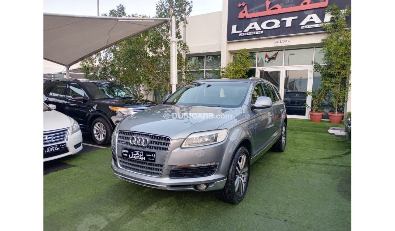 Audi Q7 2009 model, GCC panorama, cruise control, sensor wheels, in excellent condition, you do not need any