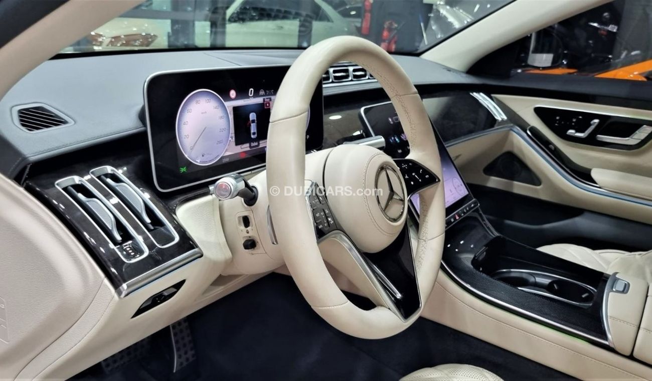 Mercedes-Benz S 580 4M Exclusive MERCEDES S580 4MATIC 2022 IN PERFECT CONDITION WITH ONLY 6K KM FOR 445K AED