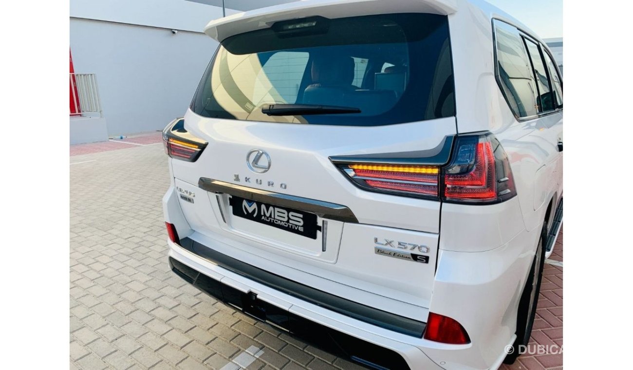 Lexus LX 570 MBS Autobiography Kuro Black Edition Brand New VIP 4 Seater with Star Roof Light