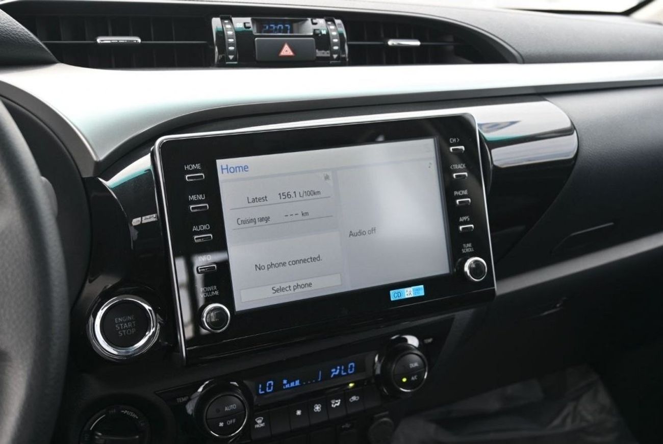 تويوتا هيلوكس Toyota Hilux SR5 2.4L Diesel Automatic, Double Cab,  Color Black , Model 2023