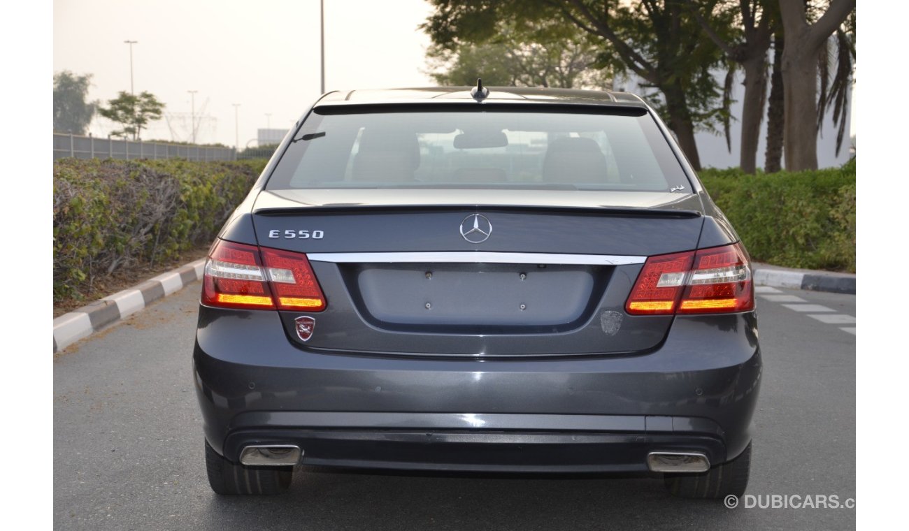 Mercedes-Benz E 550 excellent condition - highest specifications in its class - cash or installment withou