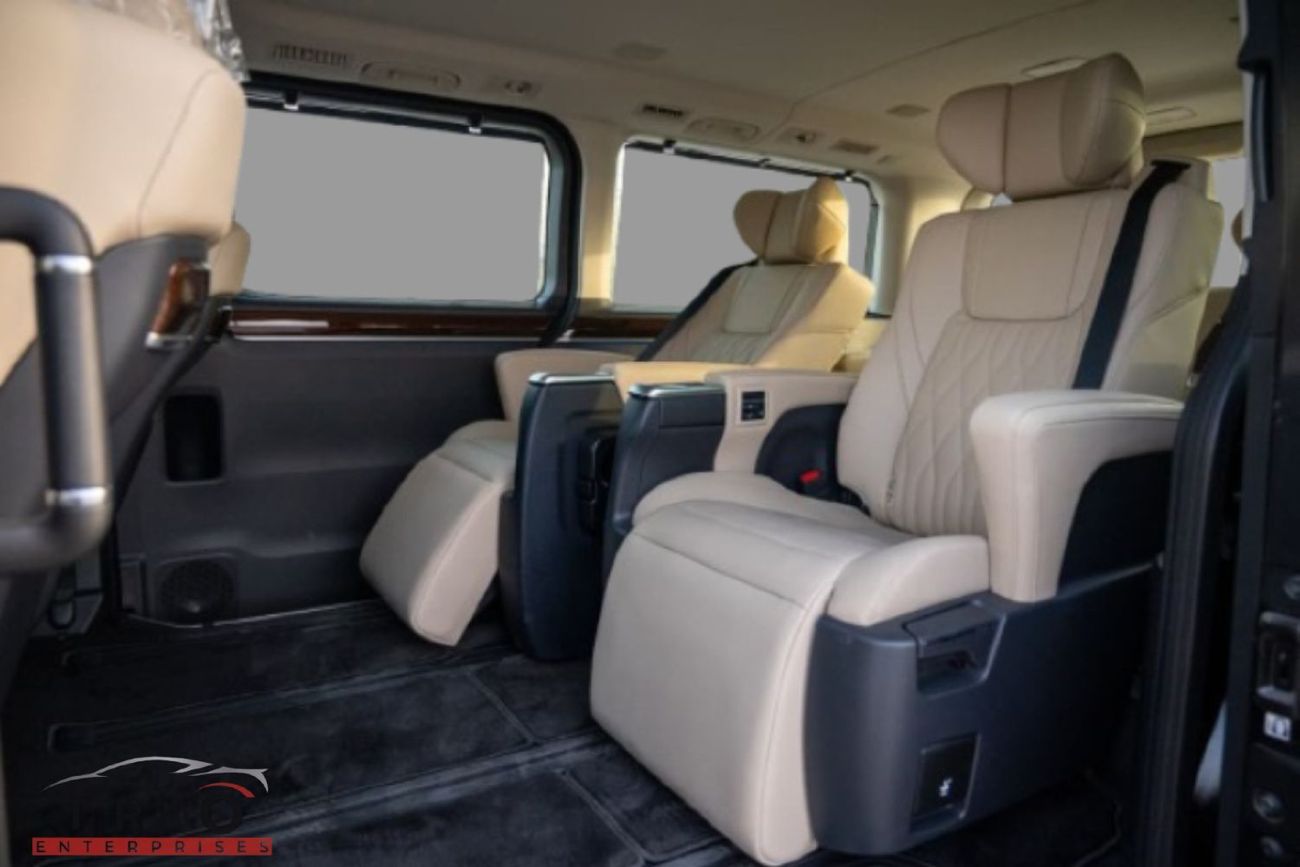 تويوتا جرافينا Toyota Granvia - 3.5L - Petrol - AT - Full Options - ( Black/Beige )