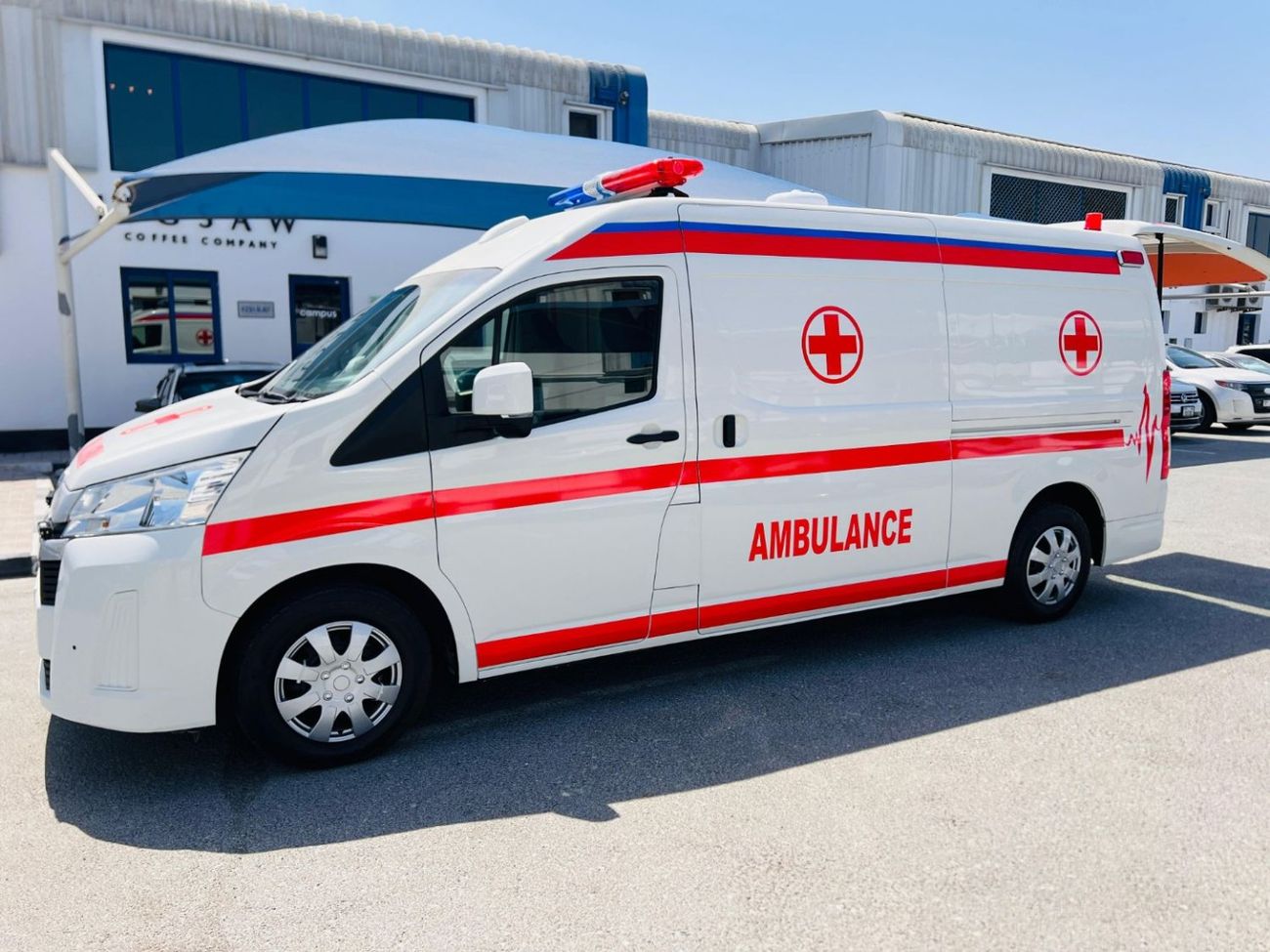 Toyota Hiace HIACE AMBULANCE right hand drive diesel 2.8 liter automatic gear