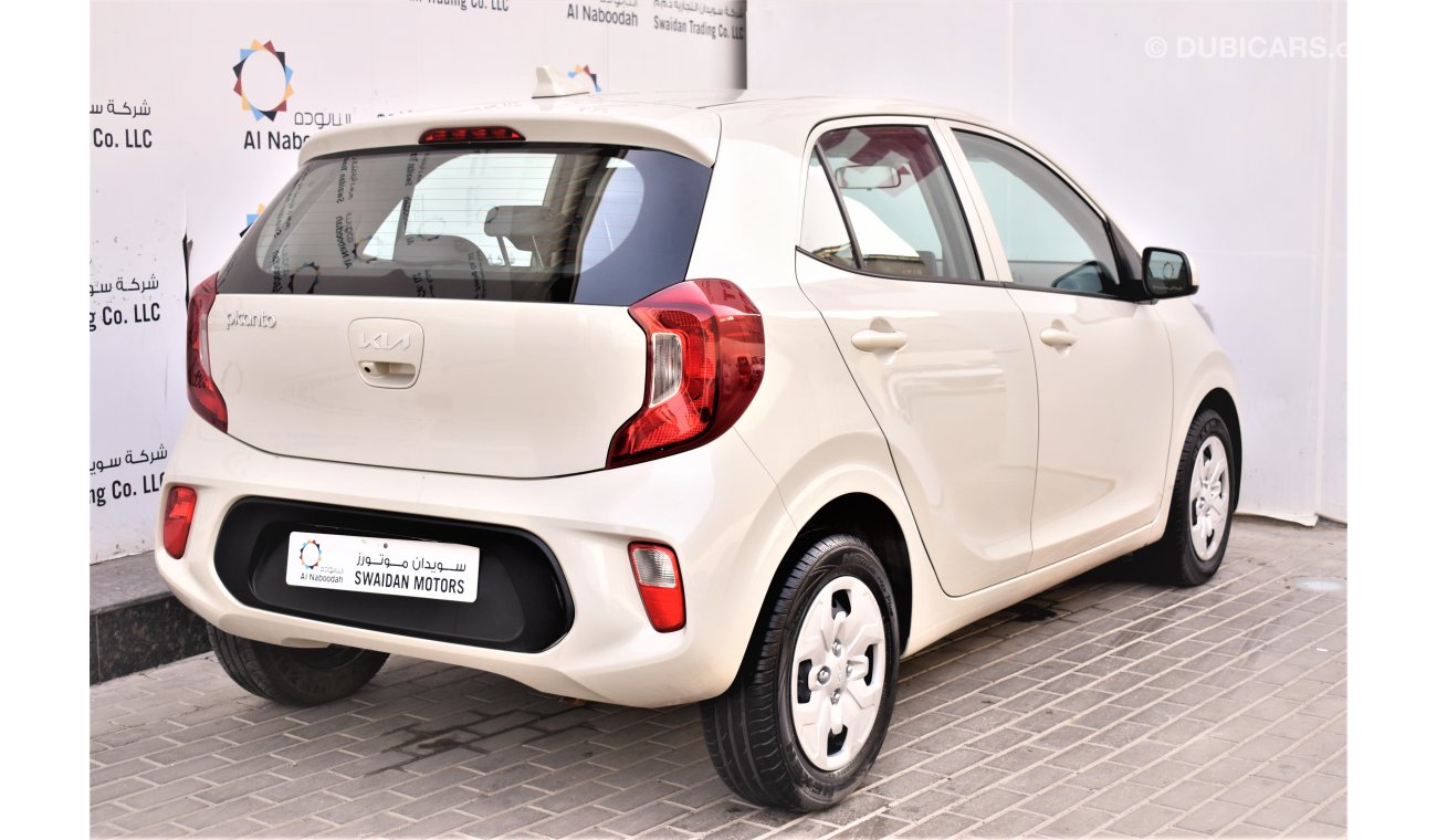 Kia Picanto AED 840 PM | 1.2L LX HB GCC DEALER WARRANTY