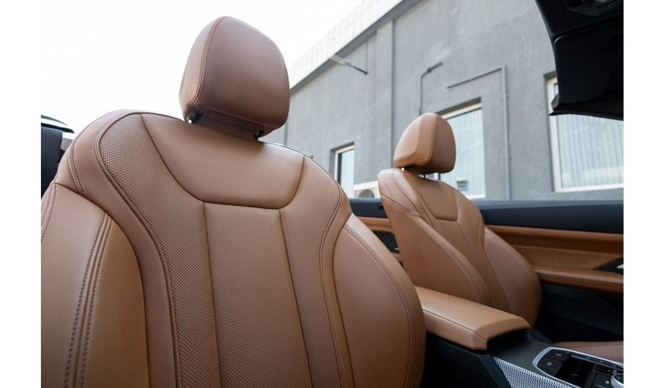 BMW 420i M Sport 2.0L BMW 420i M-Sport Convertible 2022 GCC under Agency Warranty and Service Contract with F