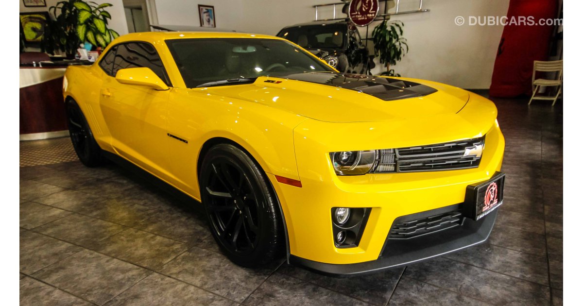 Chevrolet Camaro Zl1 For Sale Aed 128000 Yellow 2014