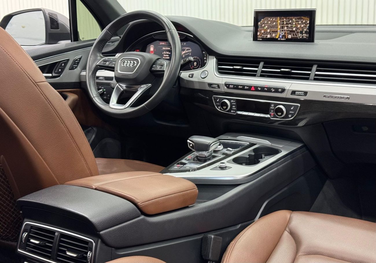 Audi Q7 45 TFSI quattro 3.0L 2019 Audi Q7 45TFSI Quattro, Warranty, Full Service History, 7 Seater, Full Opt