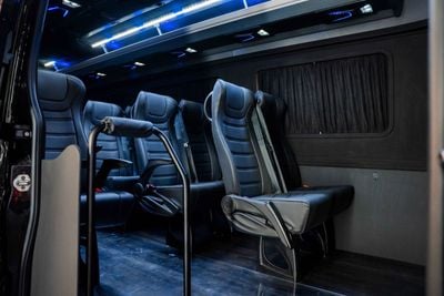 Mercedes-Benz Sprinter Ramadan Special Offer | Premium Passenger Van | 16+1 Seats, Wooden Flooring  Sound System