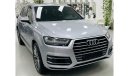 أودي Q7 Q7 .. GCC .. FSH .. LUXURY .. Warranty .. Original Paint