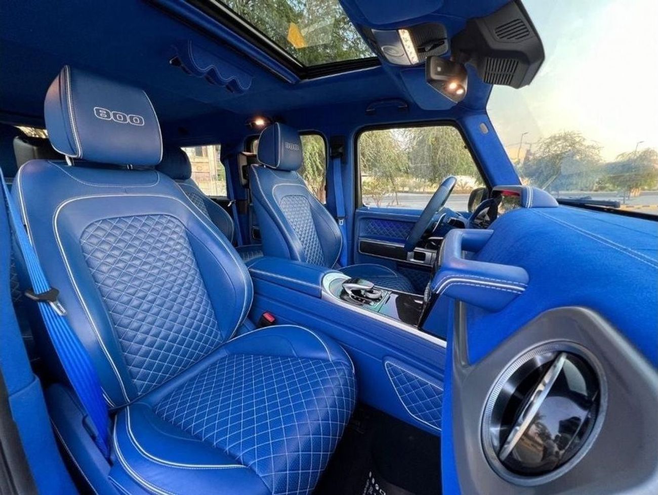 برابوس 800 - مرسيدس-AMG G 63 ORIGINAL BRABUS WITH DOCS , VIP SEATS , FULL ORIGINAL PAINT , FULL SERVICE HISTORY