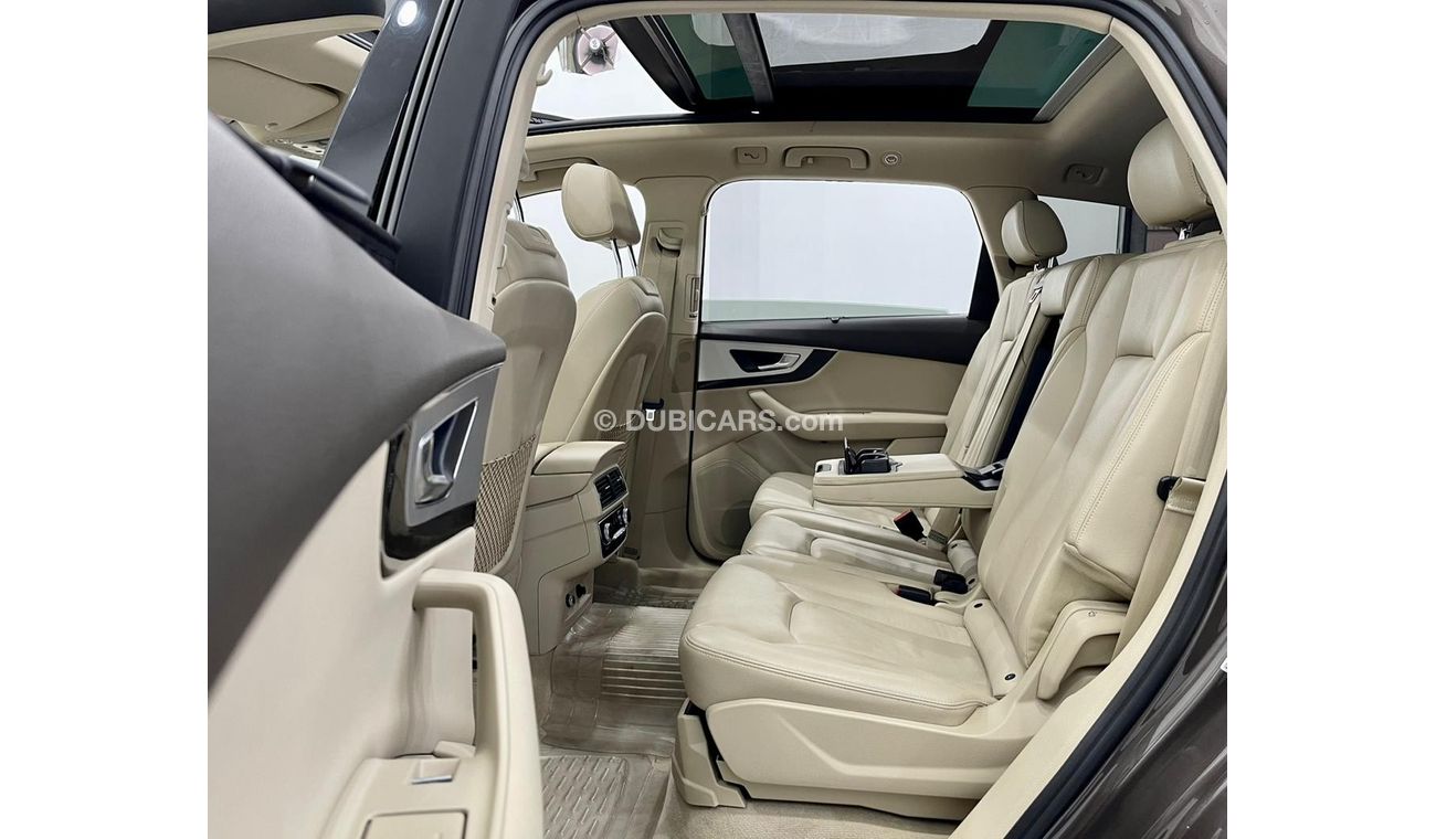 Audi Q7 45 TFSI quattro 2018 Audi Q7 45-TFSI, Full Audi History, Audi Service Contract 2023, Low Kms, GCC Sp