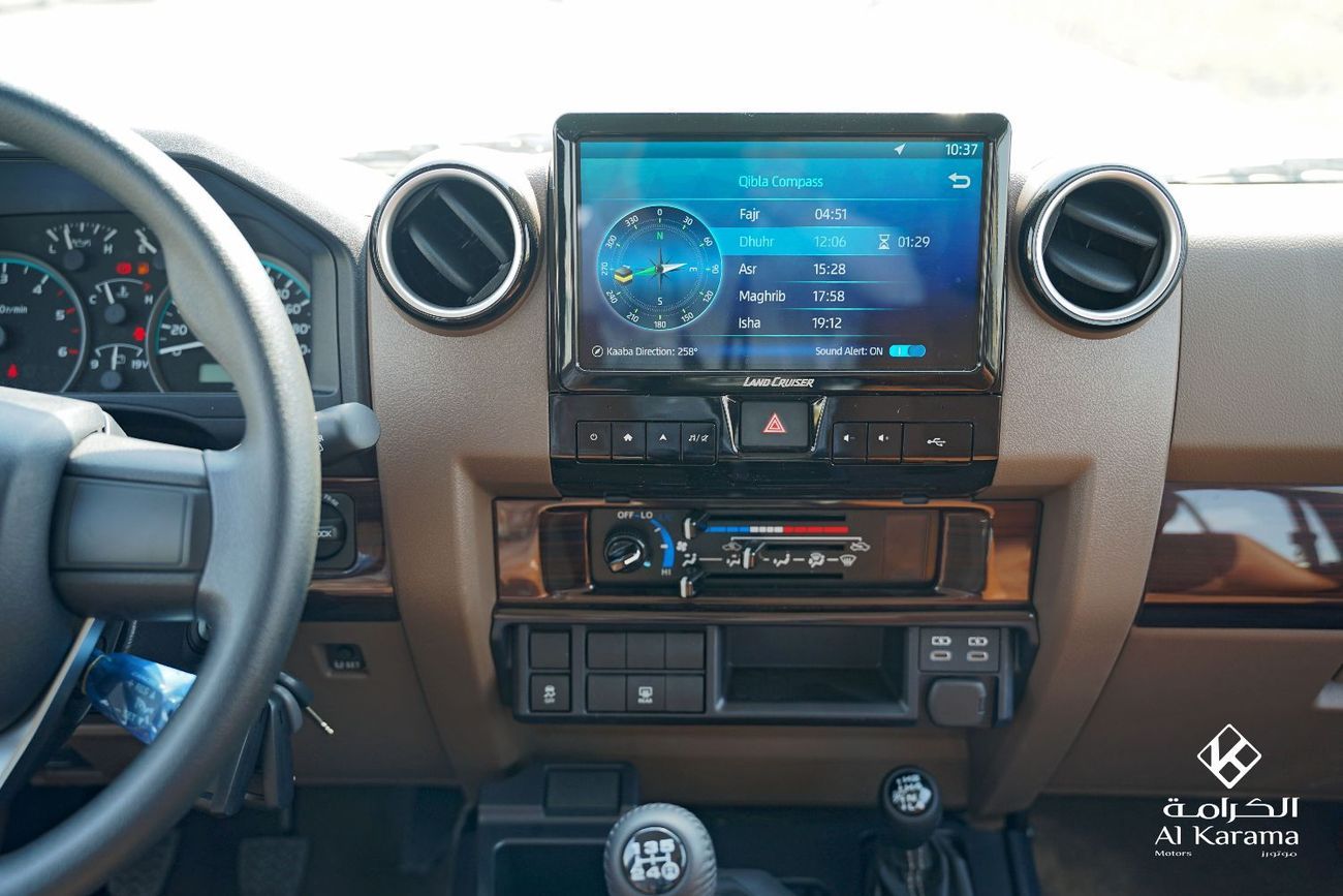 تويوتا لاند كروزر 70 تويوتا لاند كروزر ٧٦ | ٢.٨ لتر | دفع رباعي يدوي | إصدار الذكرى الأربعين | خليجي | كاميرا خلفية | مقا