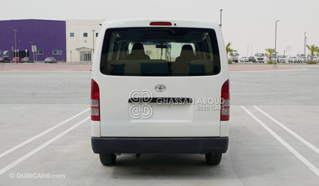 Toyota Hiace Certified Vehicle with Delivery option; Hiace (GCC Specs) in good condition(Code : 9396)