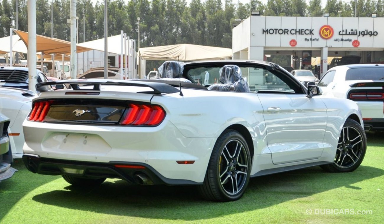 فورد موستانج SOLD!!!!Mustang Eco-Boost V4 2019/ Convertible/ Premium FullOption/ Original AirBags/ Very Good Cond