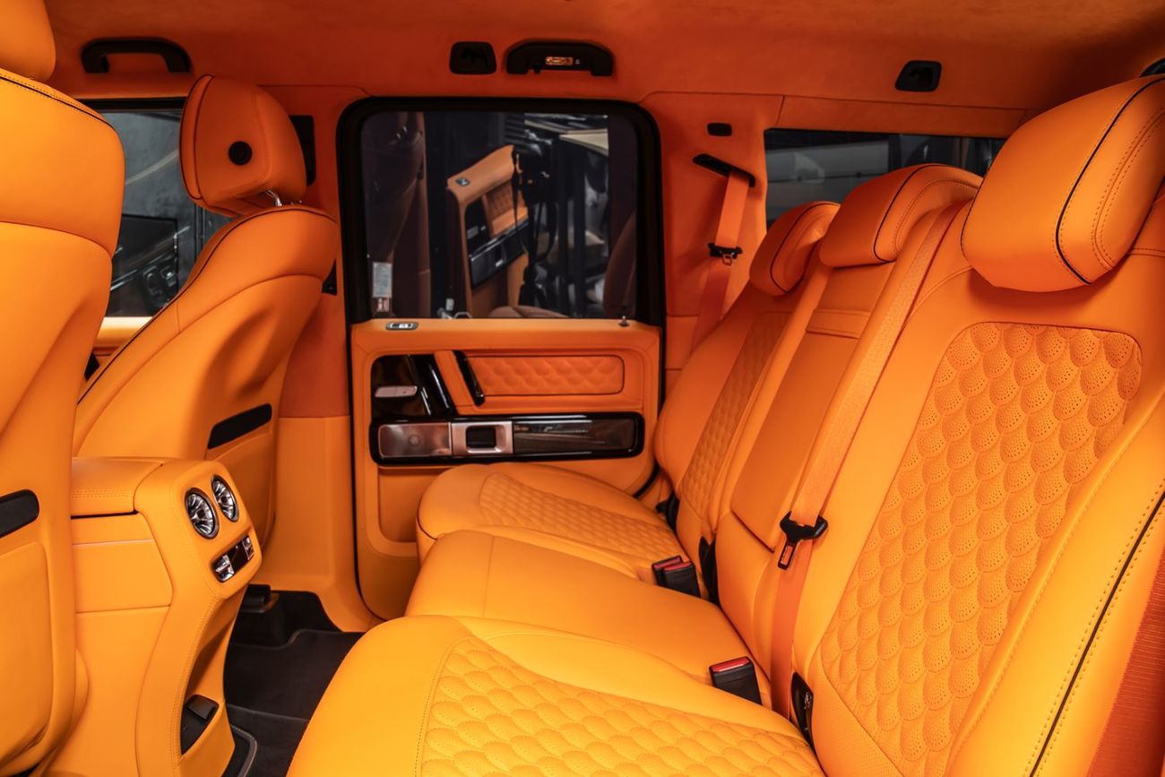 BRABUS 800 - Mercedes-AMG G 63 MY25 Black/Orange+A22+Carb Pack I&II