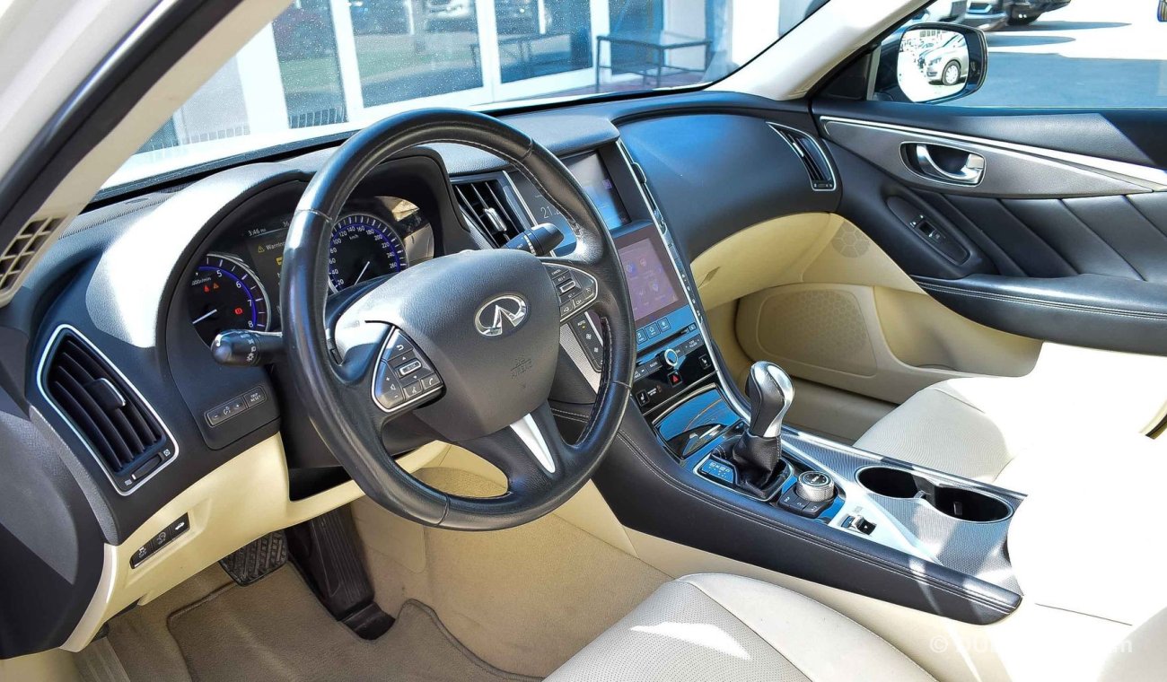 Infiniti Q50 2016 2.0L Turbo GCC SPECIFICATION