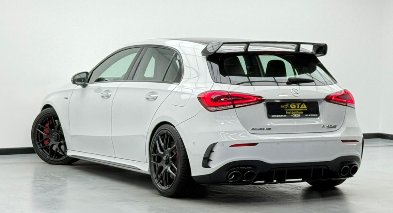 مرسيدس بنز A 45 S AMG 4MATIC+ 2021 Mercedes Benz A45 S AMG 4MATIC, 2026 MB Warranty + Service Pack, Very Low Km, GCC
