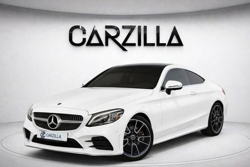 مرسيدس بنز C 300 كوبيه RAMADAN OFFER l AED 2,115 P.M l 0% Down Payment l C300 AMG Coupe l 1 Year Warranty