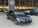 لكزس IS 350 محرك V6 سعة 3.5 لتر / طقم F-SPORT / استهلاك منخفض للموارد / رادار / قراءة المسار / مقاعد تبريد وتدفئ