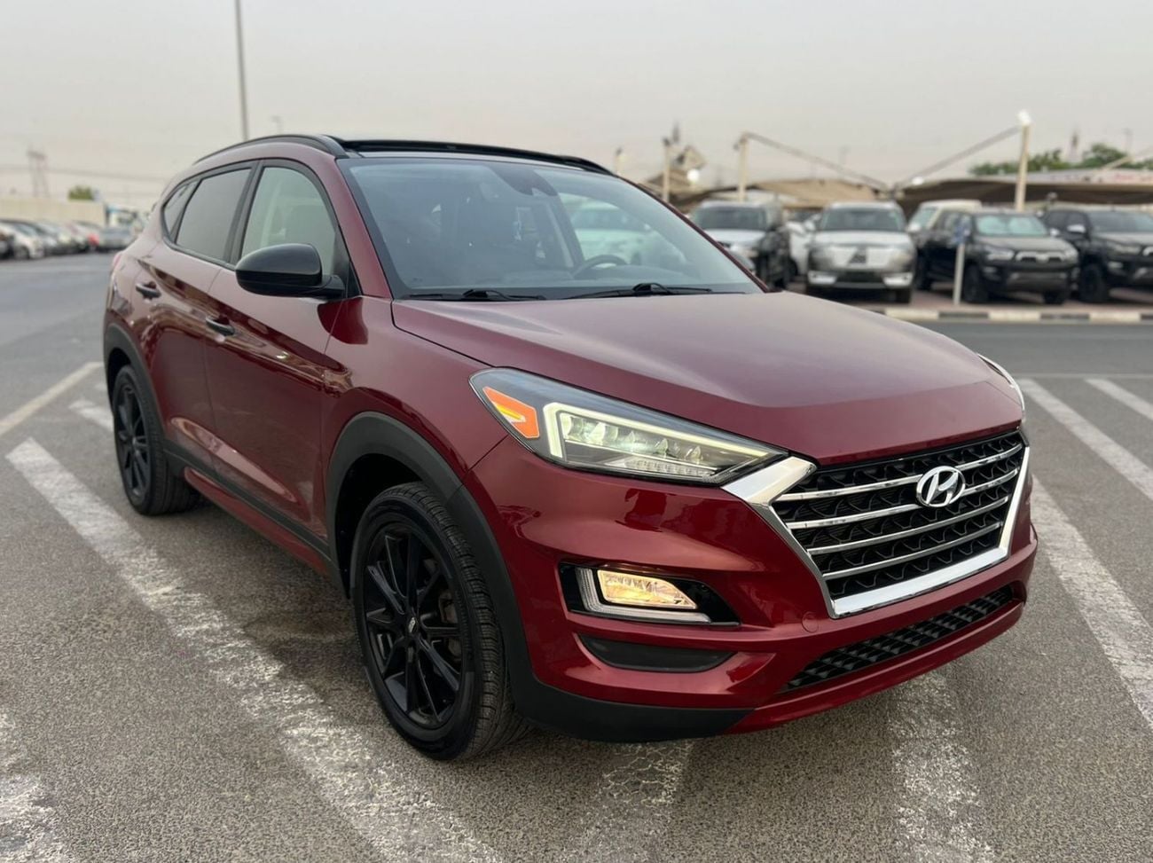 Hyundai Tucson 2021 Hyundai Tucson Black Edition Full Option Panoramic -  - 2.4L -V4 - AWD 4x4 - Trunk Auto Push St