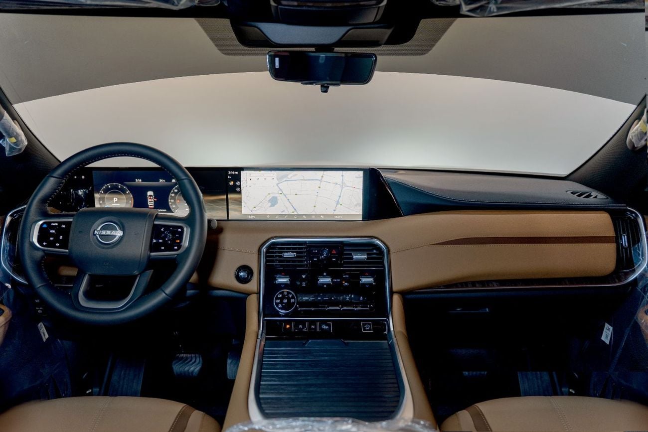 نيسان باترول 2026 SE Titanium 3.8L V6 | 4WD | Mid Option | Warranty