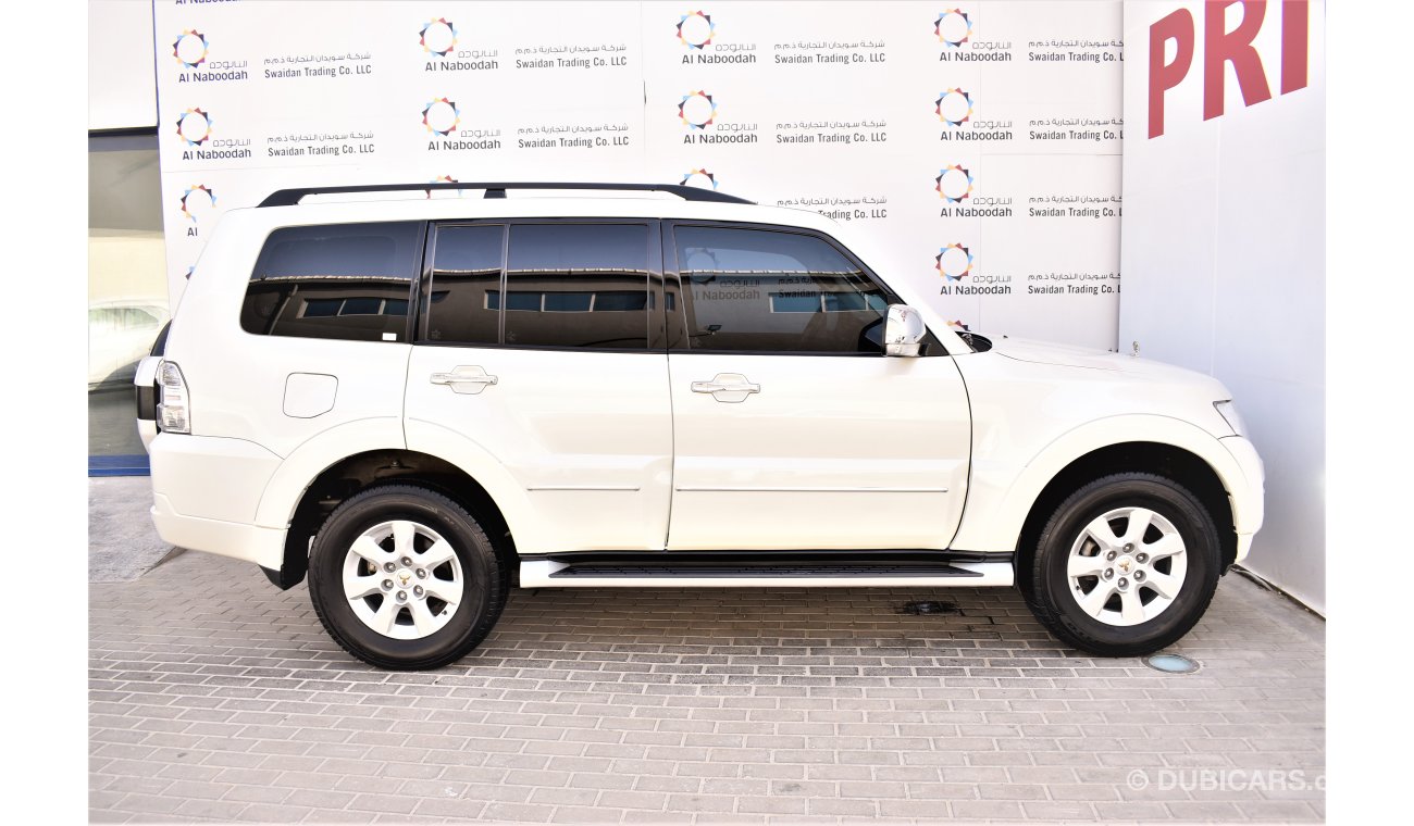 Mitsubishi Pajero AED 1428 PM | 0% DP | 3.0L GLS 4WD V6 GCC WARRANTY