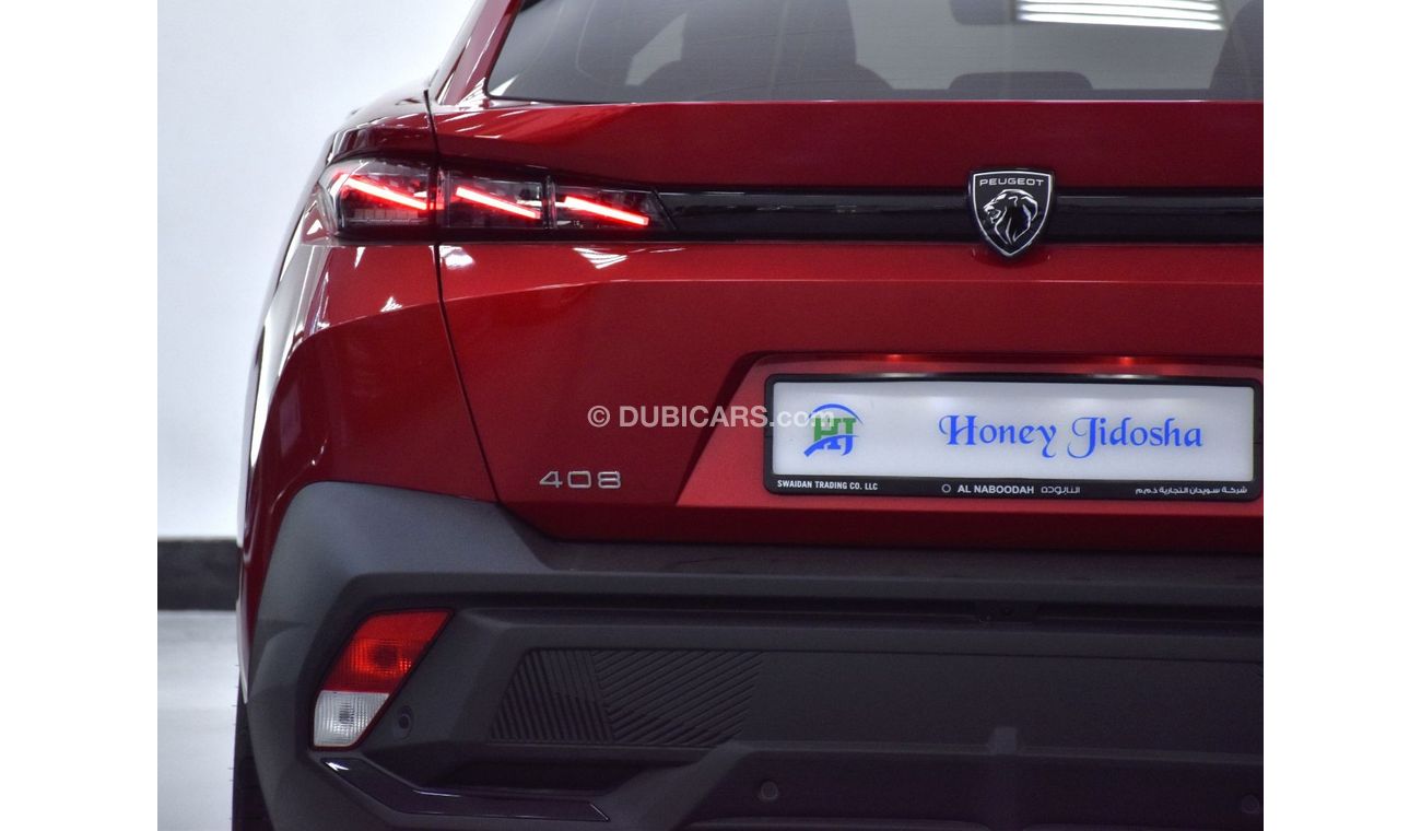 Peugeot 408 EXCELLENT DEAL for our Peugeot 408 GT ( 2024 Model ) in Red Color GCC Specs