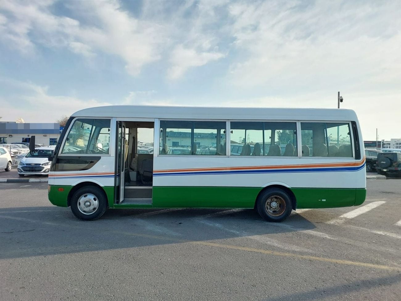 Mitsubishi Rosa MITSUBISHI ROSA BUS RHD 2001 MODEL 5.2 L DIESEL MANUAL(PM01614)
