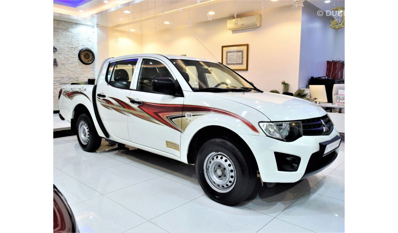 Mitsubishi L200 PERFECT FOR TRANSPORTING ITEMS! Mitsubishi L200 2013 Model!! in White Color! GCC Specs