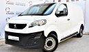 Peugeot Expert 2.0L VAN AUTO DIESEL LONG BODY 2018 GCC SPECS