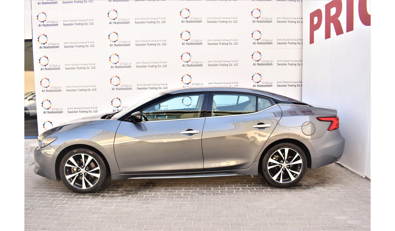 نيسان ماكسيما 3.5L S 2018 GCC SPECS DEALER WARRANTY