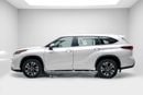 تويوتا هايلاندر GLE 2.5L Hybrid - Platinum White Pearl Inside Grey | Export Only