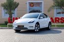 Tesla Model Y Tesla Model Y Long Range 2022 GCC under Agency Warranty with Flexible Down-Payment/ Flood Free.