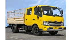 Hino 300 714 DOUBLE CABIN, BODY COLOR BUMPER, HALOGEN HEADLAMP, POWER WINDOW, AUDIO PLAYER