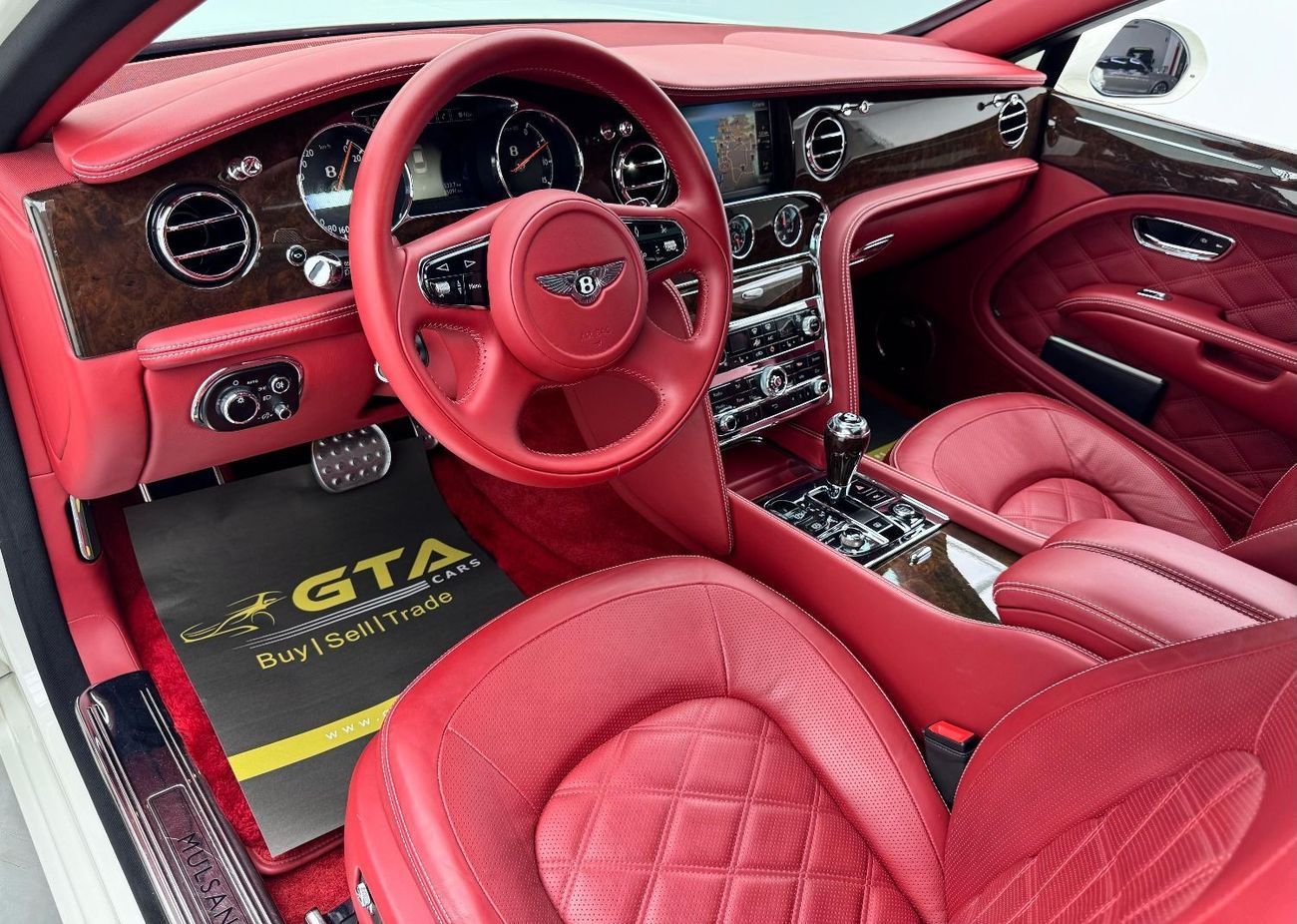 Bentley Mulsanne Speed V8 2016 Bentley Mulsanne Speed, Bentley Service History, Full Options, Very Low Kms, GCC