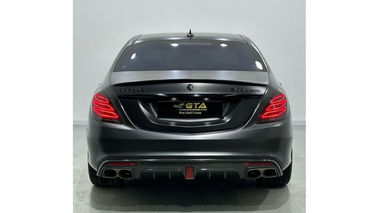 Mercedes-Benz S 63 AMG 2015 Mercedes Benz S63 4MATIC Brabus Edition, 1 Of 1, Full Service History, Fully Loaded, GCC