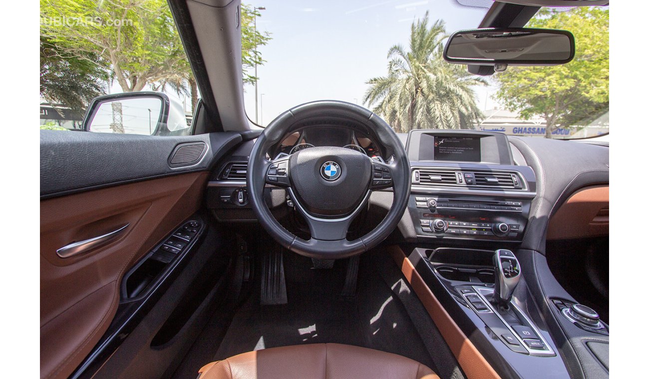 BMW 640i i-2015 - GCC - ZERO DOWN PAYMENT - 2345 AED/MONTHLY - 1 YEAR WARRANTY