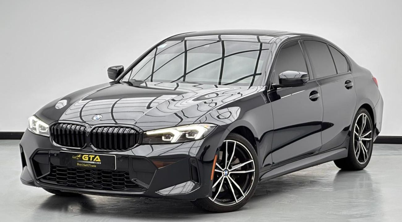 بي أم دبليو 330i 2023 BMW 330i M-Sport, 1 Year Warranty Unlimited Km,  Excellent Condition