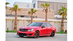 Mercedes-Benz C 63 AMG 507 Edition | 3,895 P.M | 0% Downpayment | Impeccable Condition