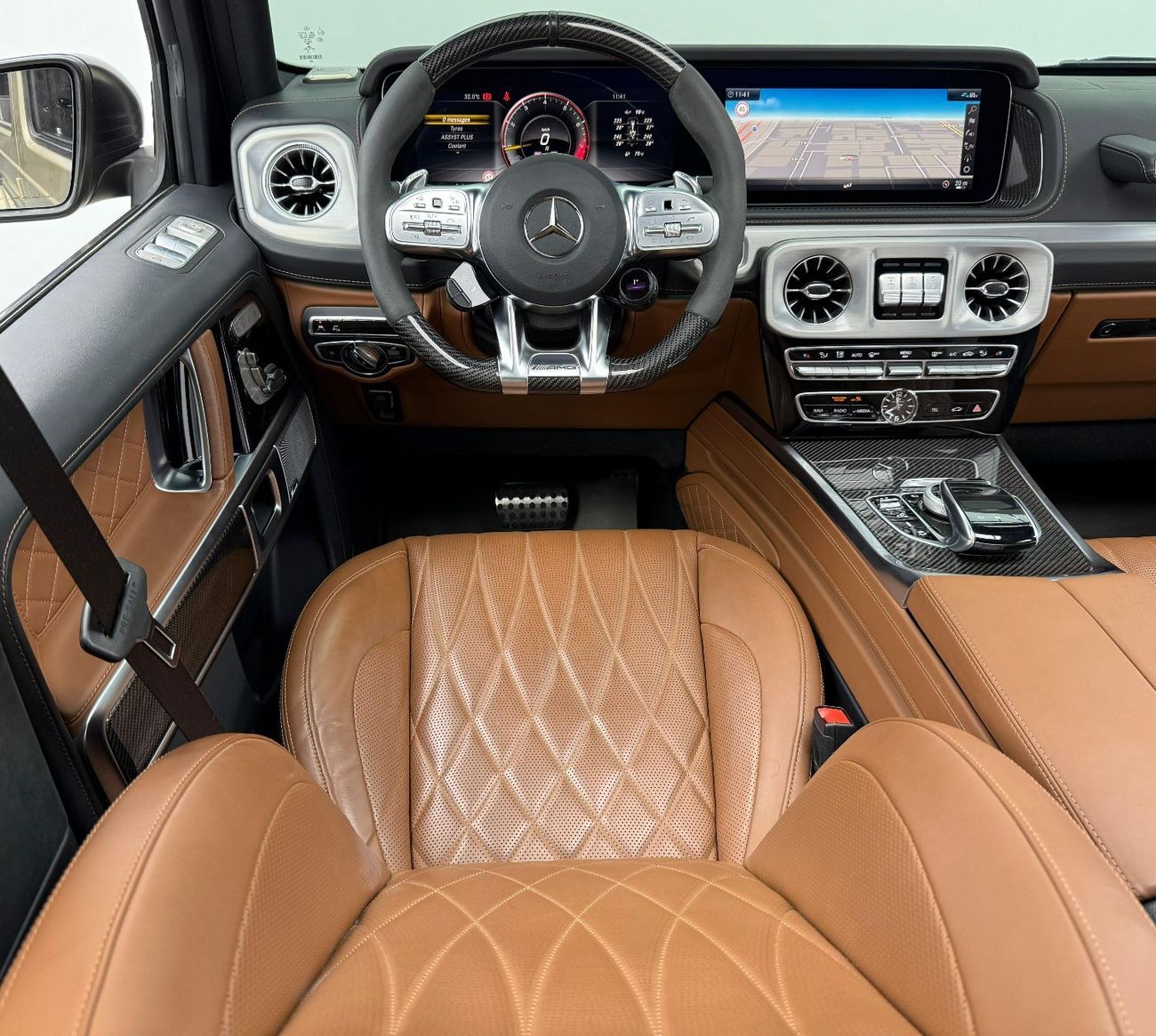 مرسيدس بنز G 63 AMG 2022 Mercedes Benz G63 AMG With Brabus Kit, 2027 Warranty + Service Pack, Excellent Condition, GCC