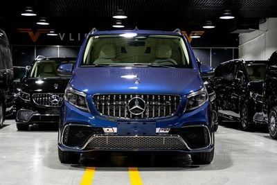 مرسيدس بنز V 300 NEW ARRIVAL 2026 MODEL LUXURY MERCEDES GCC V300 with ADDITIONAL REAR AC-2 YEARS WARRANTY BY VLINE