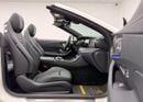 مرسيدس بنز E 450 STD 2021 Mercedes-Benz E450 Cabriolet, 1 Year Unlimited Km Warranty, Excellent Condition