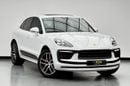 بورش ماكان 2024 Porsche Macan S, Dec/2026 Porsche Warranty, Porsche Full Service History, GCC