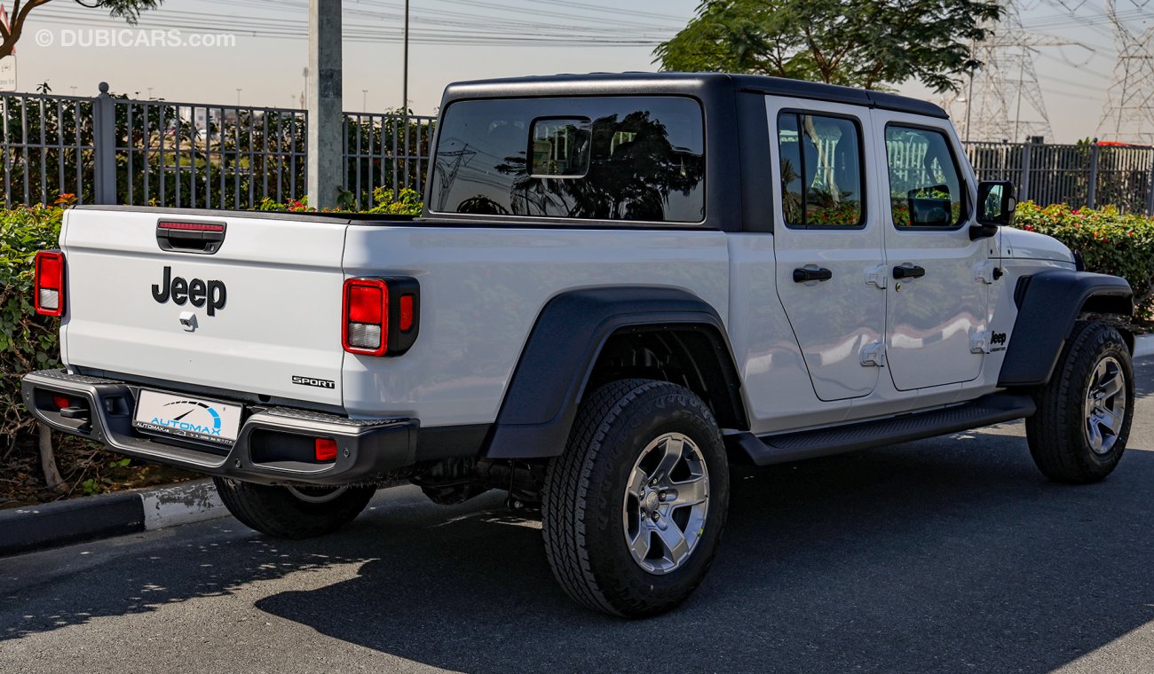 Jeep Gladiator 2020 Sport 4X4, 3.6L V6 GCC, 0km , W/ 3 Yrs or 60K km Warranty @ Trading Enterprises