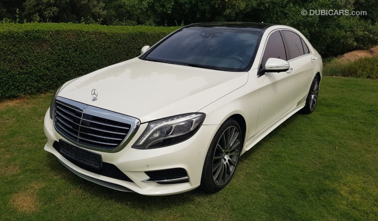 مرسيدس بنز S 500 موديل 2015 خليجي 5كبسات فل مواصفات بانوراما كراسي جلد تحكم كهربي كامل ونيت فيجن وردار ونظام صوت ممتا