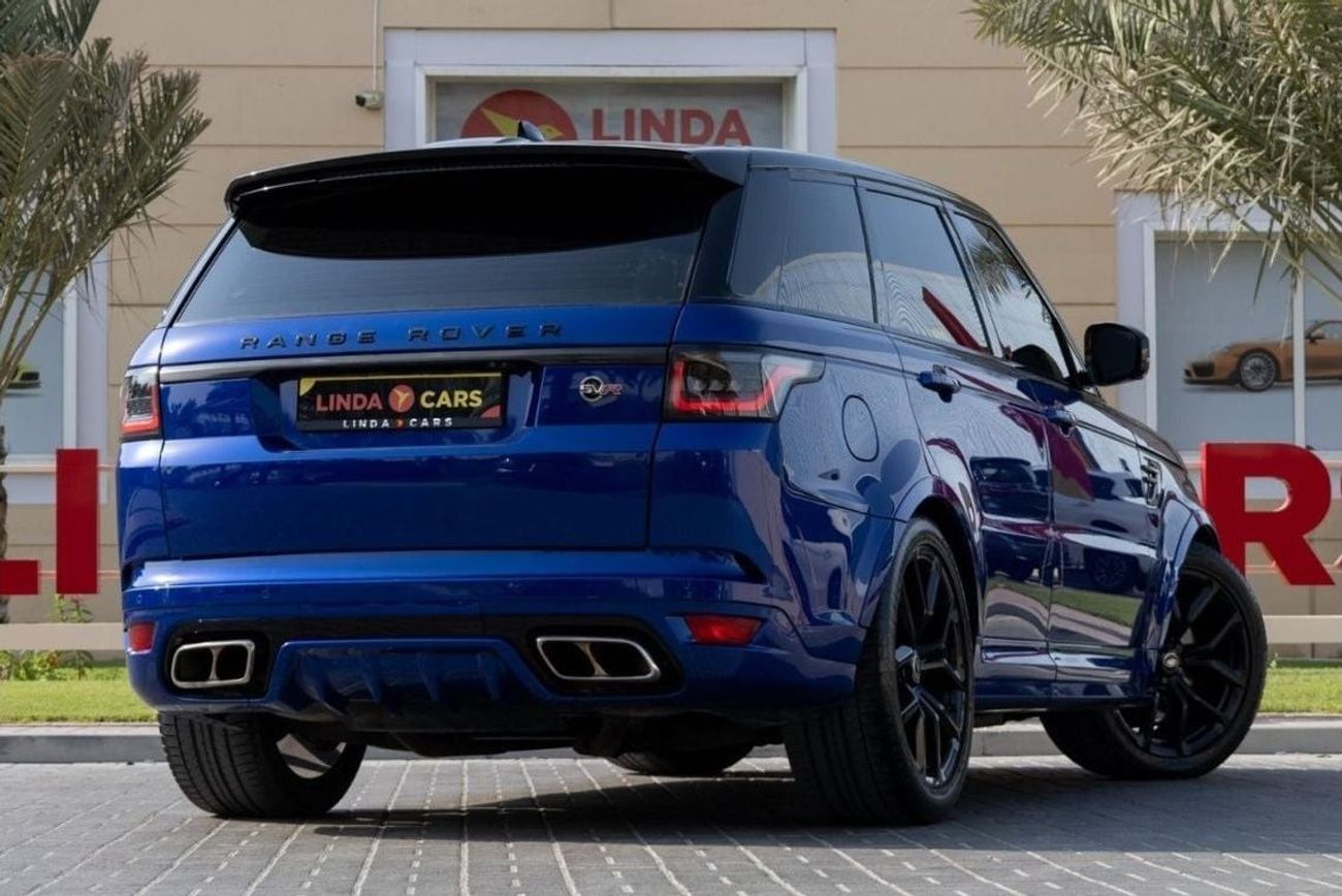 لاند روفر رينج روفر سبورت Range Rover Sport SVR 2019 GCC under Warranty with Flexible Down-Payment.