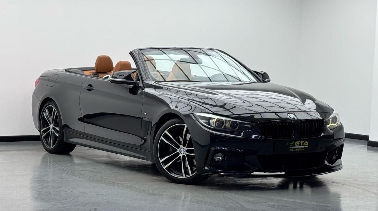 BMW 430i M Sport 2.0L 2019 BMW 430i M-Sport Convertible, Warranty, Full BMW Service History, GCC