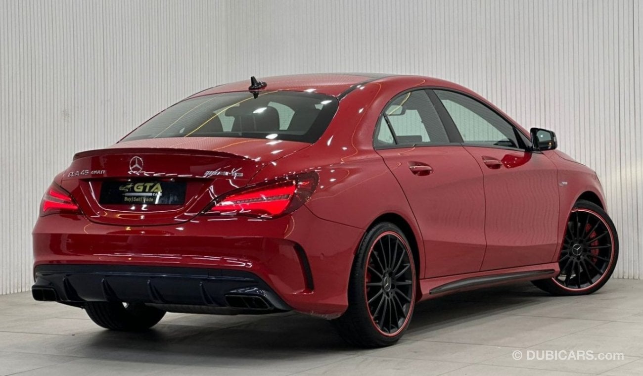 Mercedes-Benz CLA 45 AMG Std 2018 Mercedes Benz CLA45 AMG 4MATIC, Warranty, Service History, Full Options, GCC