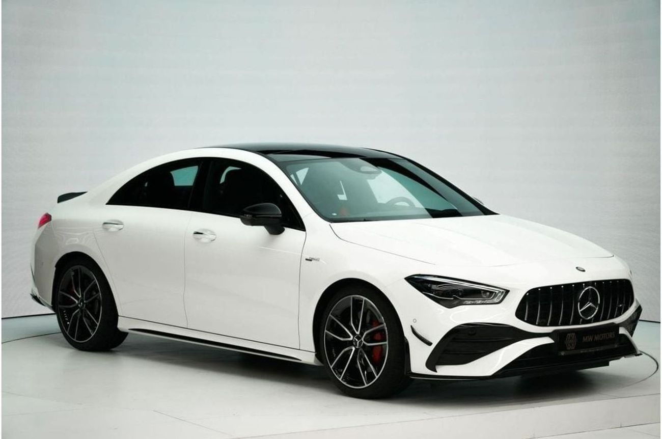 Mercedes-Benz CLA 35 AMG Mercedes-Benz CLA 35 | 2025 GCC 0km | Agency Warranty | AMG | Night Package